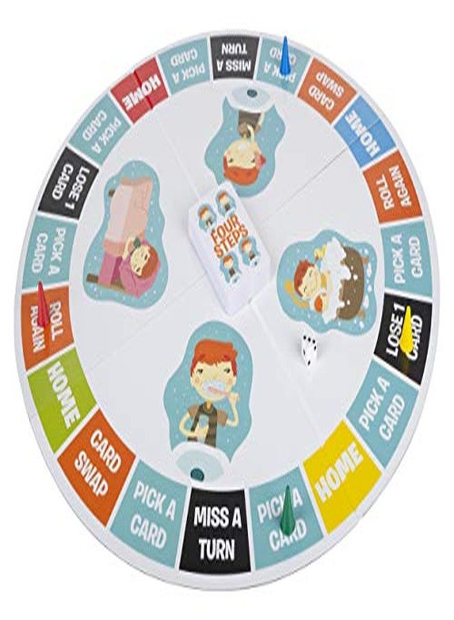 Funskool Four Steps-A Simple Game for Daily Routine|Multicolor, Family, Kid - Image 4
